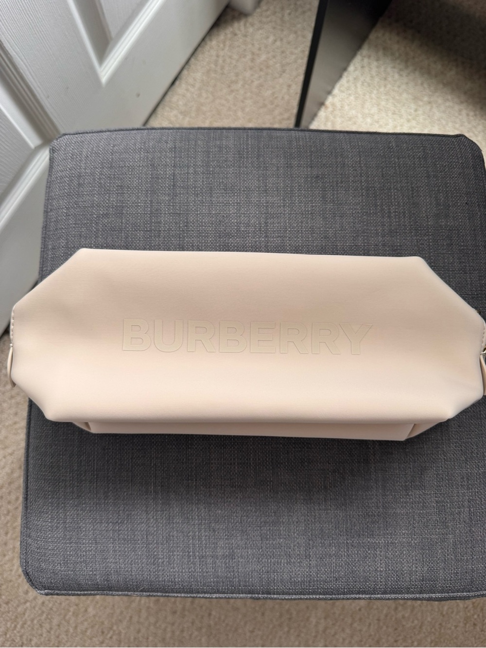 NWOT Burberry Makeup Bag